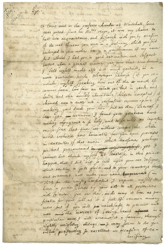 Letter to Alleyn from Edmund Bolton